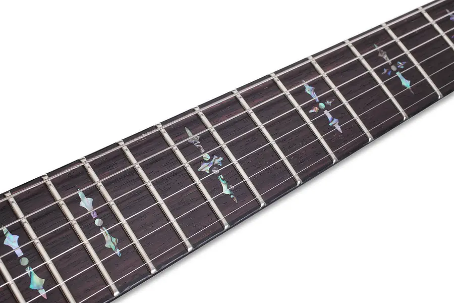 Schecter C1 Hellraiser Floyd Rose Black Cherry 