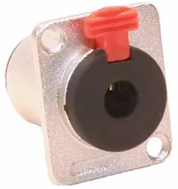 EA jack plugg chassi stereo, sølv finish