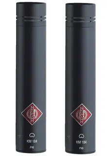 Neumann KM 184 mt stereopar svart finish