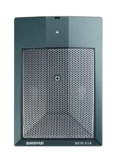 Shure Beta 91A Half-Cardioid Condenser Boundary Microphone