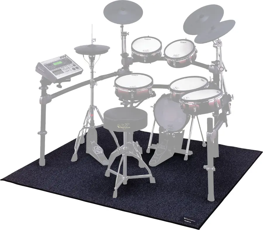 Roland TDM-20 V-Drums matte, 1,5m x 1,6m 