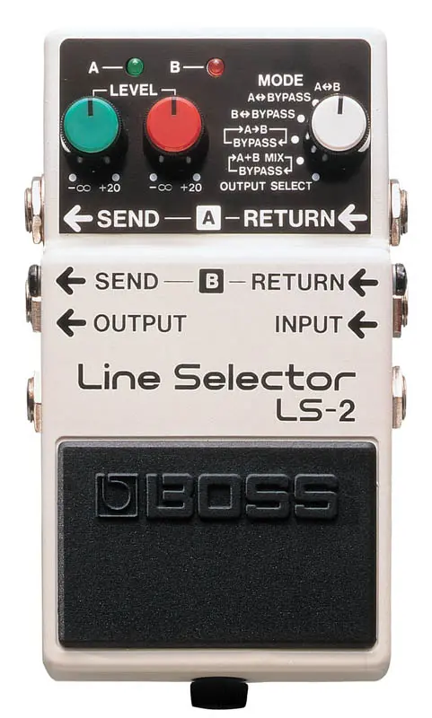 Boss LS-2 Line Selector-pedal 