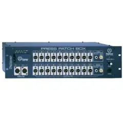 Palmer Press Patch Box - Press Patch Box 10-channel stereo /
