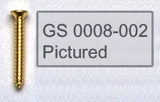 AP GS 0008-003 Humb. Pickup Ring Screws (8) Tall Black