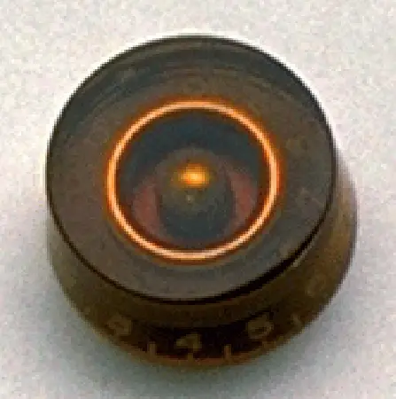 AP PK 0130-022 Speed Knobs (2) Amber, Vintage Style, 