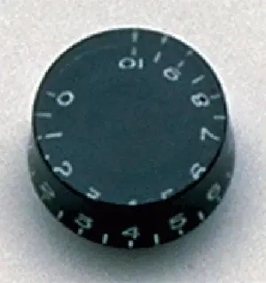 AP PK 0130-023 Speed Knobs (2) Black, Vintage Style,