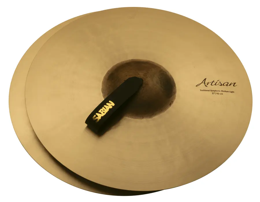 Sabian 17" Artisan Traditional Symphonic Medium Light Pair A1756 