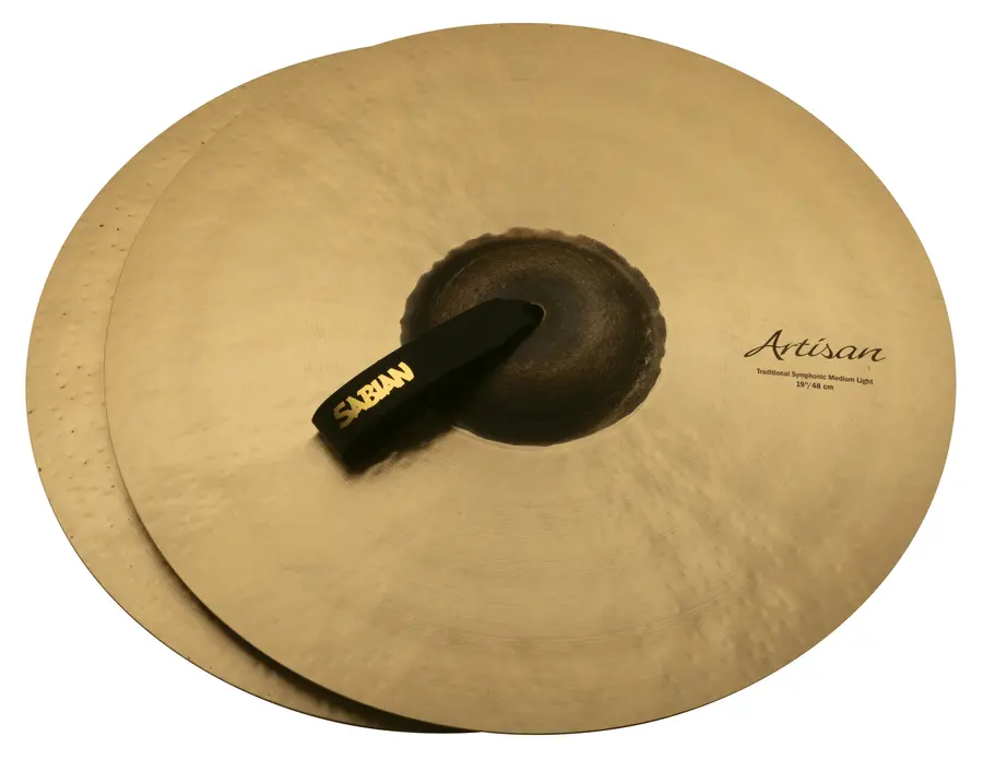 Sabian 19" Artisan Traditional Symphonic Medium Light Pair A1956 