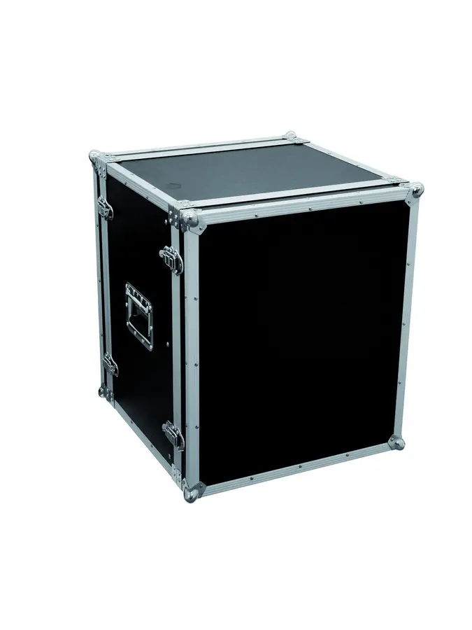 Effect rack CO DD, D:36cm, 12U, svart 
