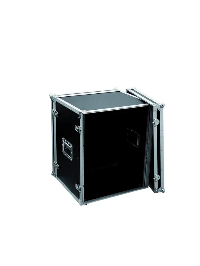 Effect rack CO DD, D:36cm, 12U, svart 