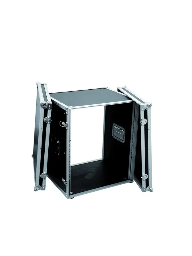 Effect rack CO DD, D:36cm, 12U, svart 