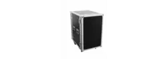 Amplifier rack PR-2ST, 18U 55cm, trillehjul