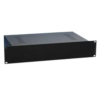 Adam Hall 19" Housing 2 U rackmount with Vent Slots