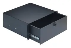 K&amp;M 49124 Rackskuff 4 unit 39cm dyp