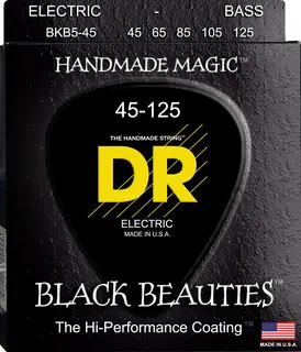 DR Strings BKB45 Black Beauties (045-105) Medium