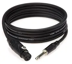Klotz M1FP1N-0750 Mik.kabel Neutrik XLR/jack 7,5 m