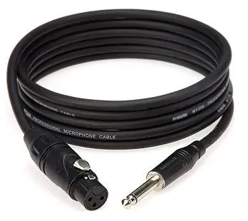 Klotz M1FP1N-0750 Mik.kabel Neutrik XLR/jack 7,5 m 