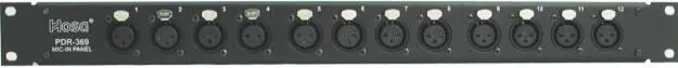 Hosa patchbay 12 XLR 