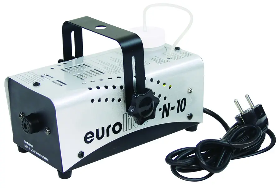 Eurolite N-10 røykmaskin med kablet fjernkontroll (av/på) 