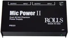 ROLLS PB223 Dual Phantom Power Supply