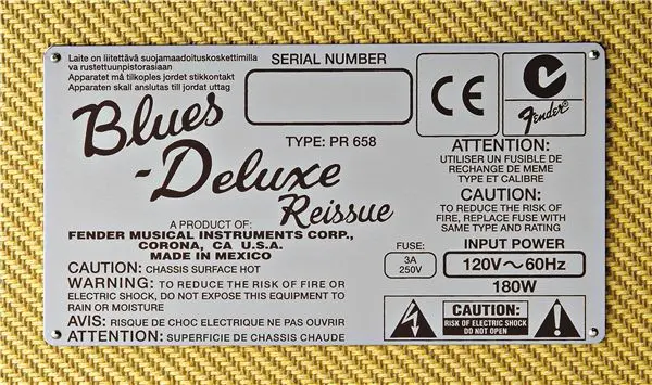Fender Blues Deluxe Reissue 