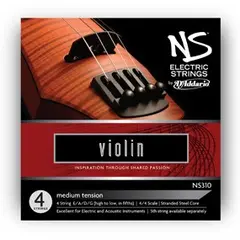 D'addario NS310 NS Electric Violin Set