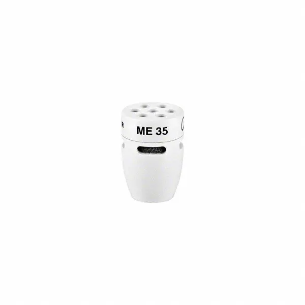 Sennheiser ME 35 W Miniature Super-Cardioid Mic, white finish 