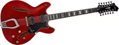 Hagstrom Viking Deluxe 12 Wild Cherry Transparent
