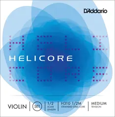 D'Addario H310 1/2M HELICORE VIOLIN SET 1/2 MED