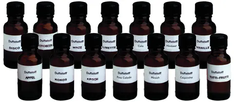 EUROLITE Fog fragrance set with all 14 types