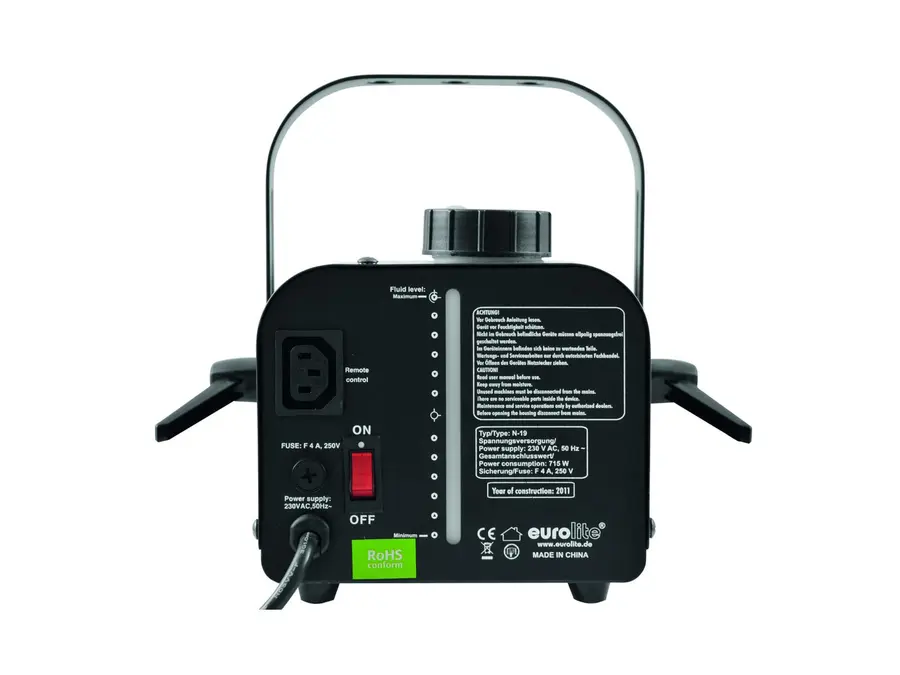 EUROLITE N-19 Smoke machine silver 