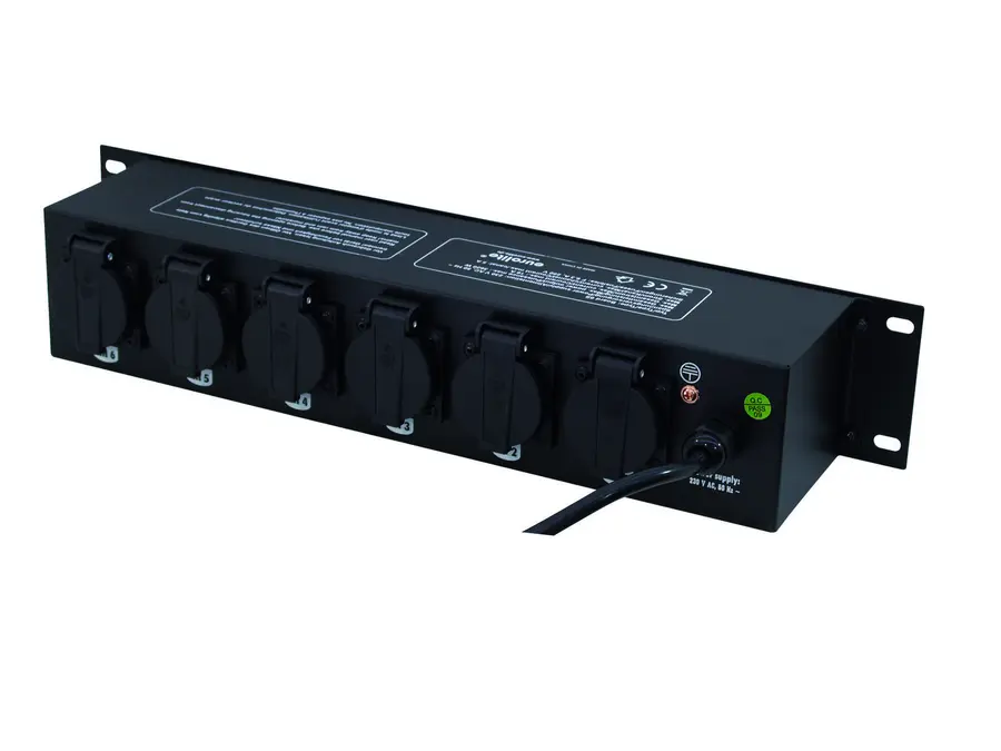 EUROLITE Board 6-S with 6x safety-plugs 