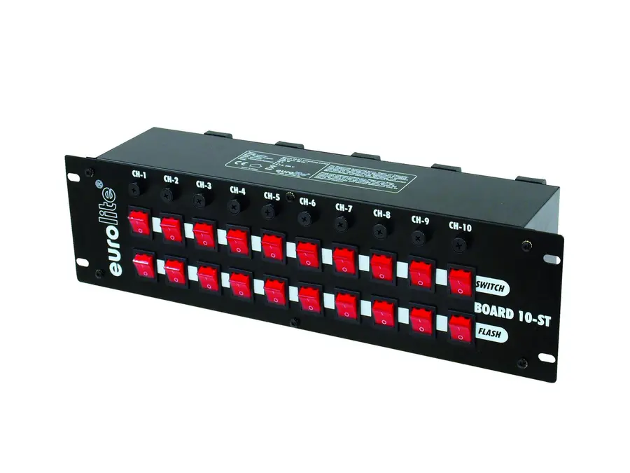 EUROLITE Board 10-ST with 10x safety-plug 