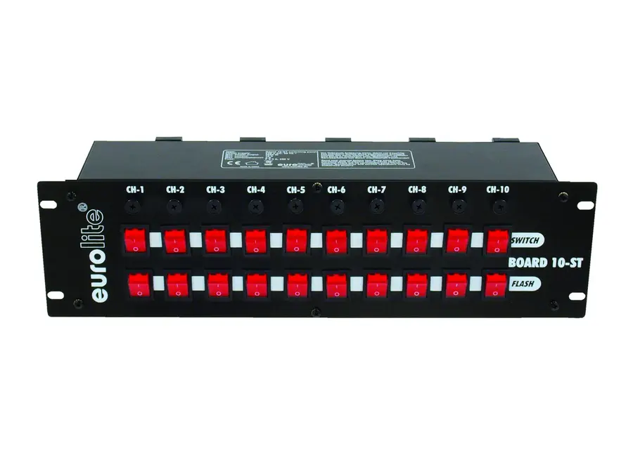 EUROLITE Board 10-ST with 10x safety-plug 