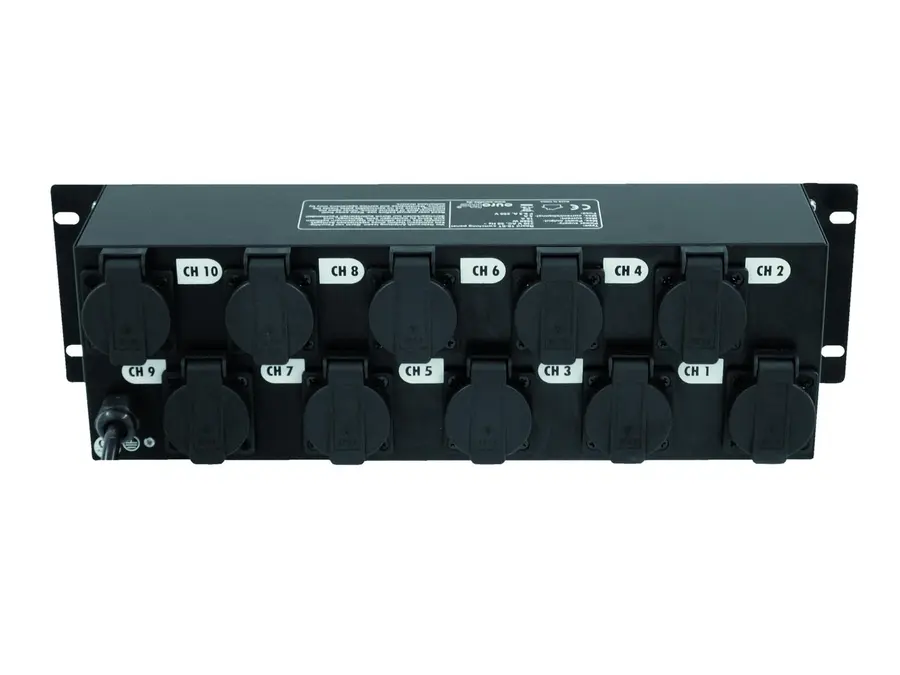 EUROLITE Board 10-ST with 10x safety-plug 