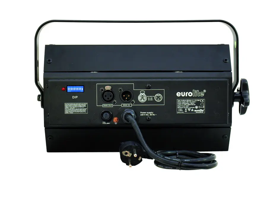 EUROLITE Audience Blinder,2xPAR-36,blk, DMX,1-Ch 
