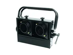 EUROLITE Audience Blinder 2xPAR-36 black