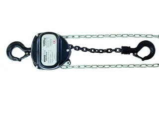 EUROLITE Chain hoist 6M/1.0T black