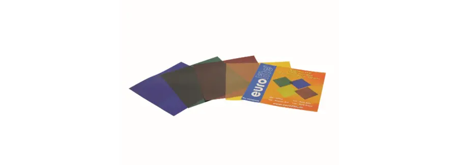 EUROLITE Colour-foil set 19x19cm, four colors 