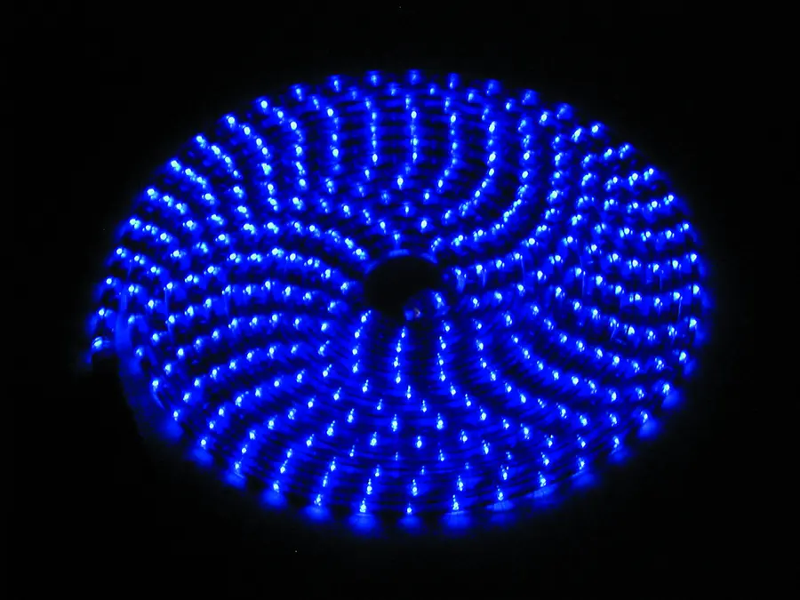 EUROLITE RUBBERLIGHT RL1-230V blue 5m 