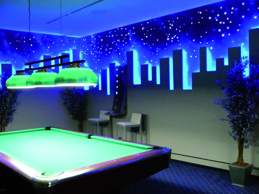 EUROLITE RUBBERLIGHT RL1-230V blue 5m 
