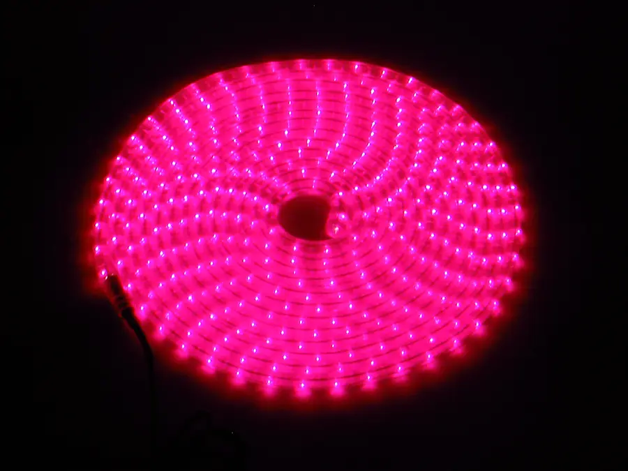 Eurolite Rubberlight RL1-230V red 5m 