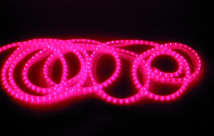 Eurolite Rubberlight RL1-230V red 5m 