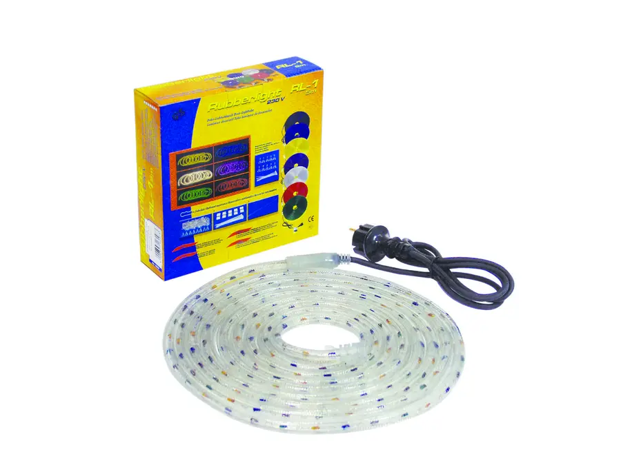 EUROLITE RUBBERLIGHT RL1-230V multicolor 5m 