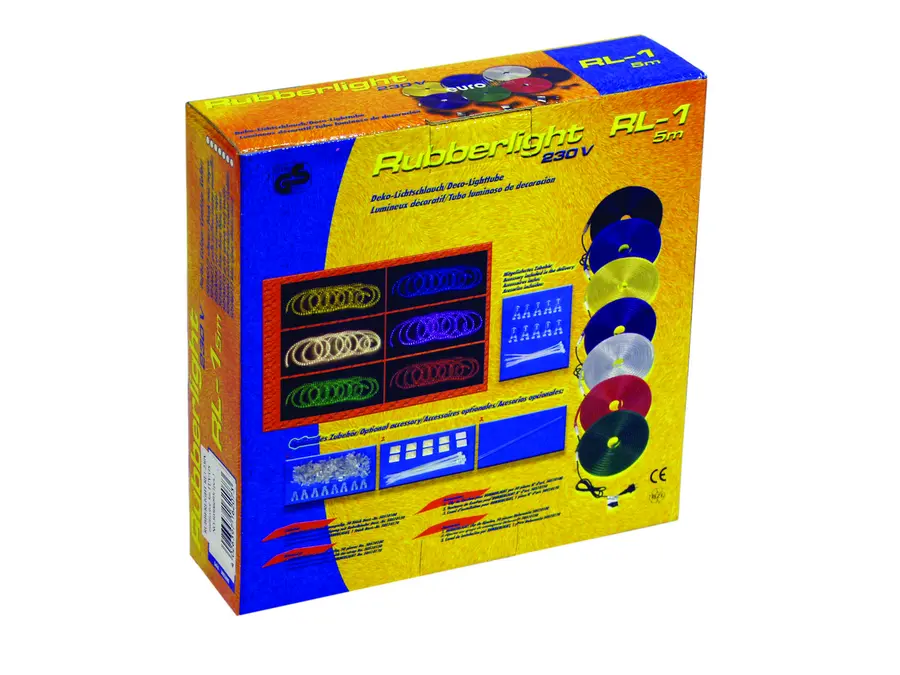EUROLITE RUBBERLIGHT RL1-230V multicolor 5m 