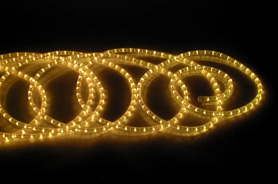 EUROLITE RUBBERLIGHT RL1-230V yellow 5m 