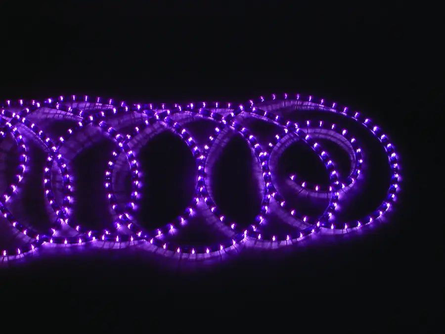 EUROLITE RUBBERLIGHT RL1-230V violet 5m 