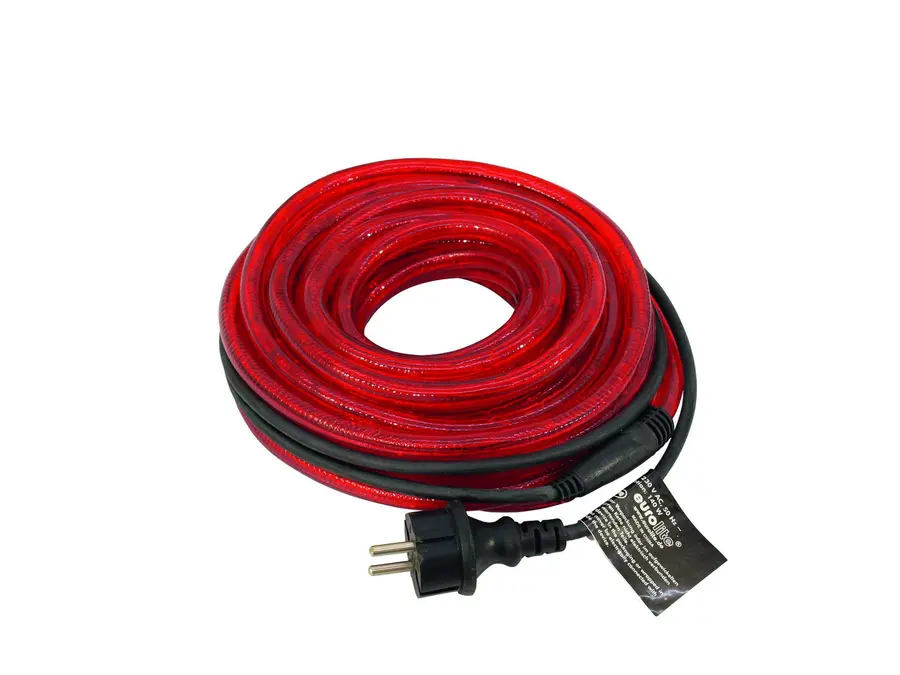 EUROLITE RUBBERLIGHT RL1-230V red 9m 