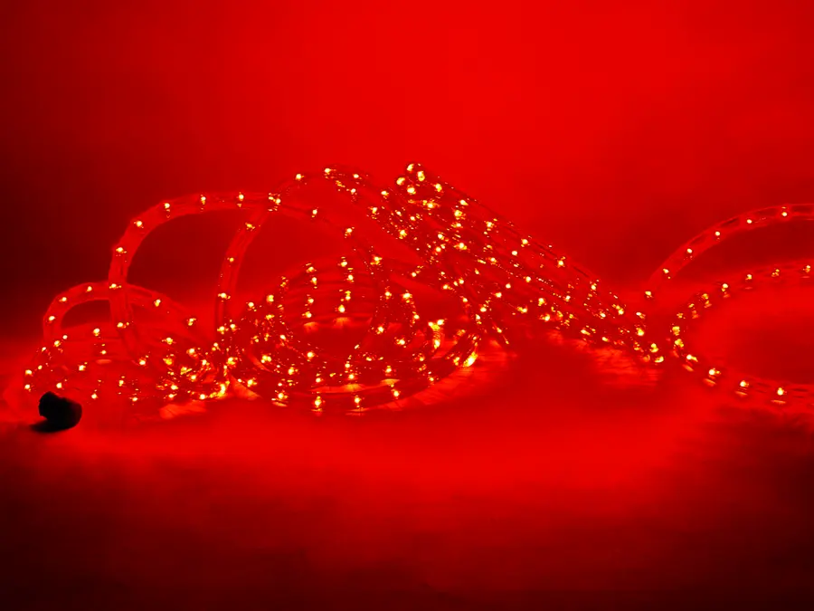 EUROLITE RUBBERLIGHT RL1-230V red 9m 
