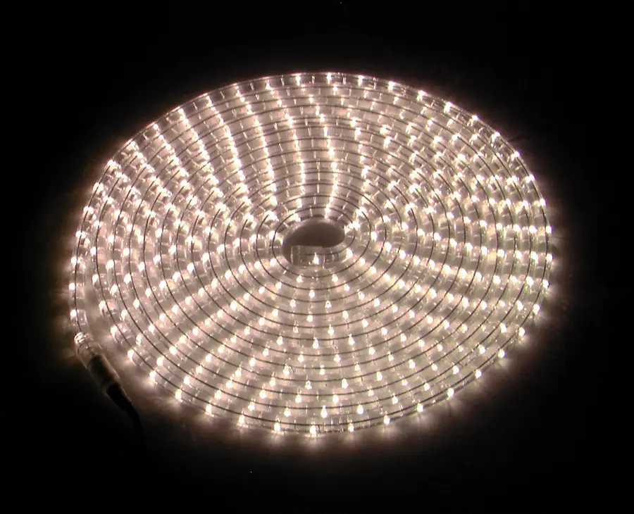 EUROLITE RUBBERLIGHT RL1-230V clear 9m 